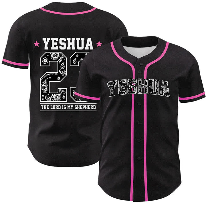 Christianartworkshop Be Strong In The Lord Templar Knight Jesus Unisex Baseball Jersey - Pink - 5XL - image 21