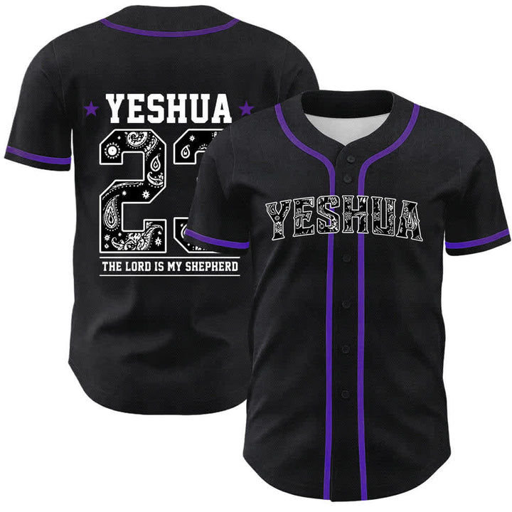 Christianartworkshop Be Strong In The Lord Templar Knight Jesus Unisex Baseball Jersey - Purple - 5XL - image 18