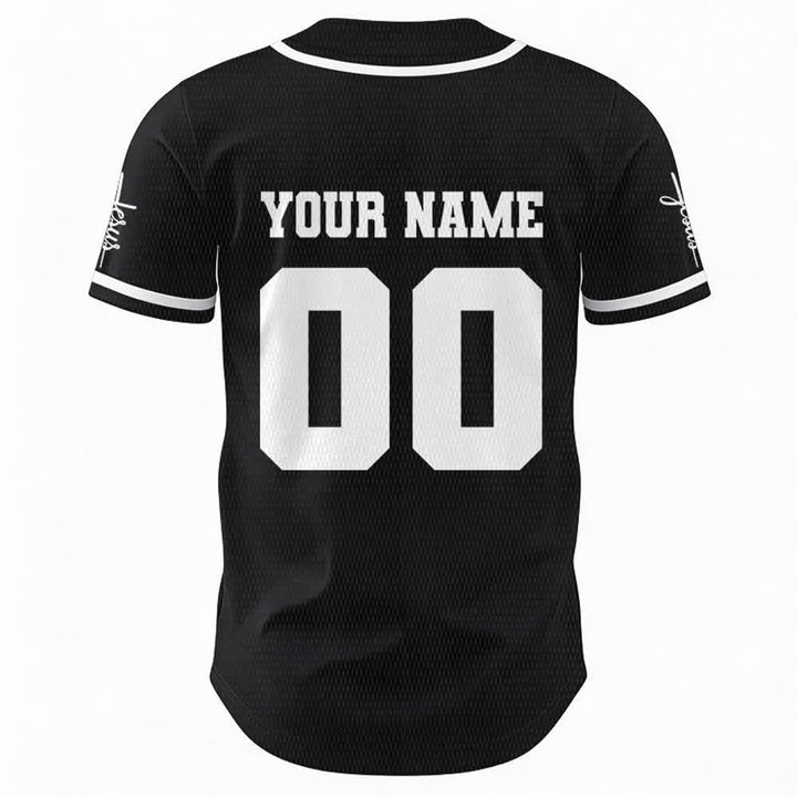 Christianartworkshop Classic Jesus Personalized Sportswear Unisex Custom Baseball Jersey - image 3