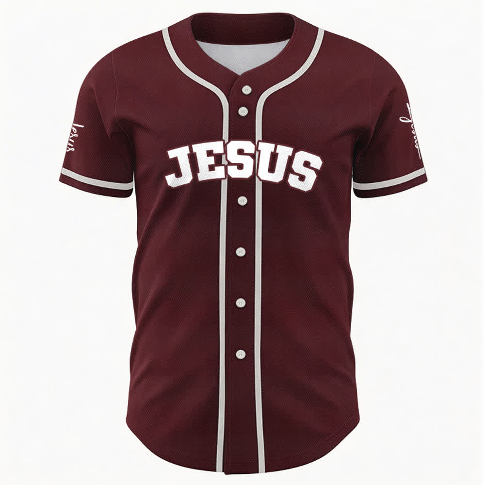 Christianartworkshop Classic Jesus Personalized Sportswear Unisex Custom Baseball Jersey - image 26