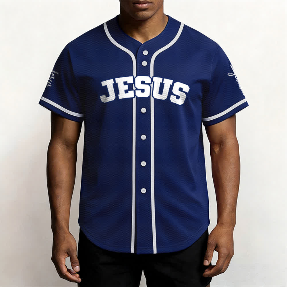 Christianartworkshop Classic Jesus Personalized Sportswear Unisex Custom Baseball Jersey - image 44