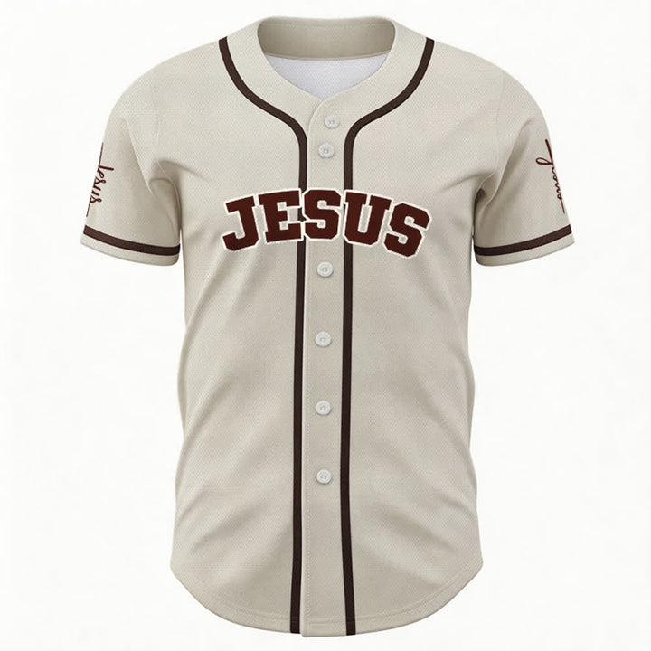 Christianartworkshop Classic Jesus Personalized Sportswear Unisex Custom Baseball Jersey - image 58