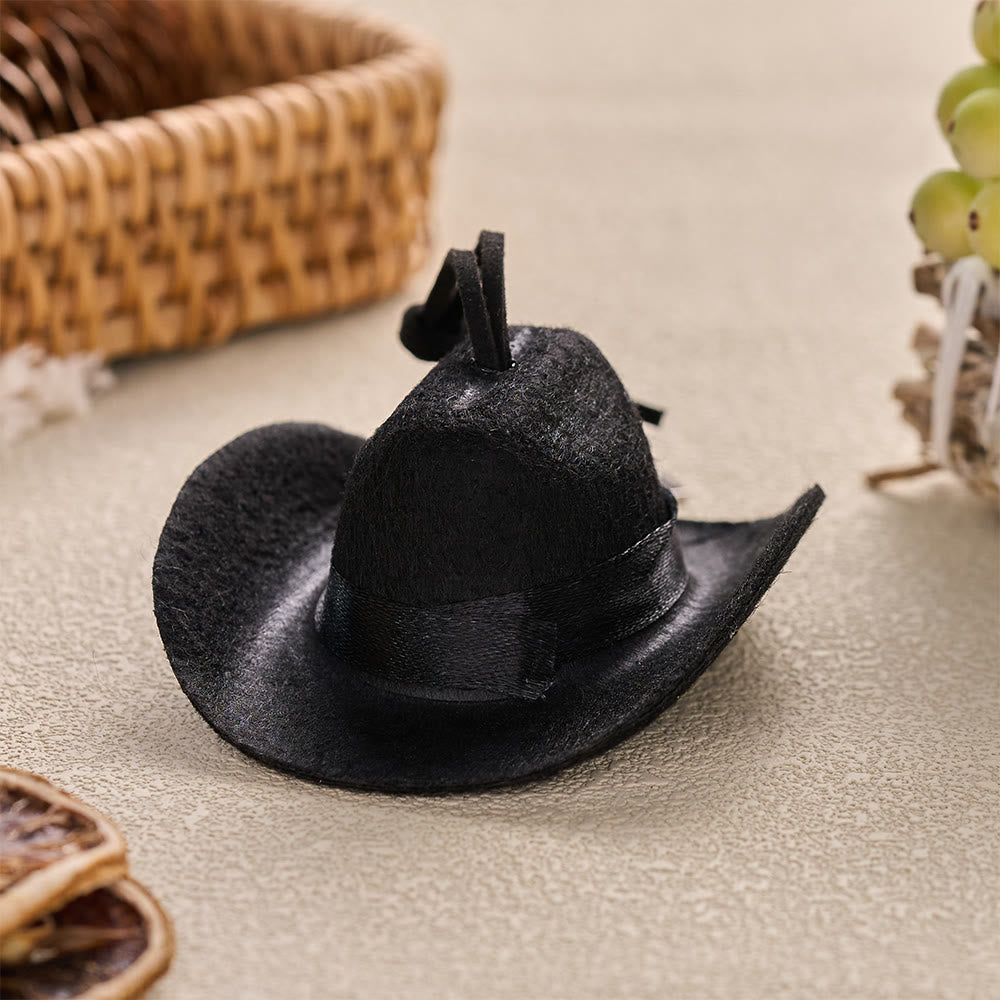 Christianartworkshop Mini Cowboy Hat Praying Hands Cross Car Pendant: Symbol of Peaceful Traveling Grace - image 8