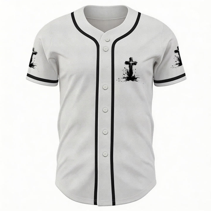 Christianartworkshop Not All Superheroes Wear Capes A Cross Unisex Baseball Jersey - image 2