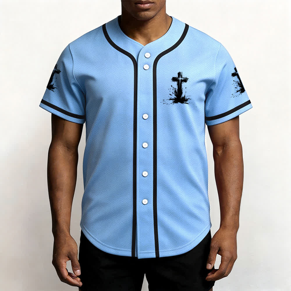 Christianartworkshop Not All Superheroes Wear Capes A Cross Unisex Baseball Jersey - image 34