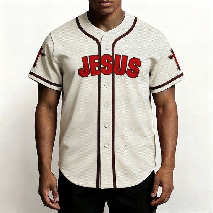 Christianartworkshop The Cross Is The Evidence Of God's Love Unisex Baseball Jersey - image 6