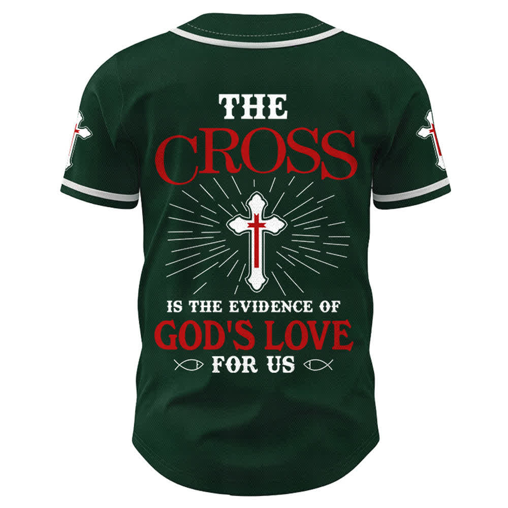Christianartworkshop The Cross Is The Evidence Of God's Love Unisex Baseball Jersey - image 51