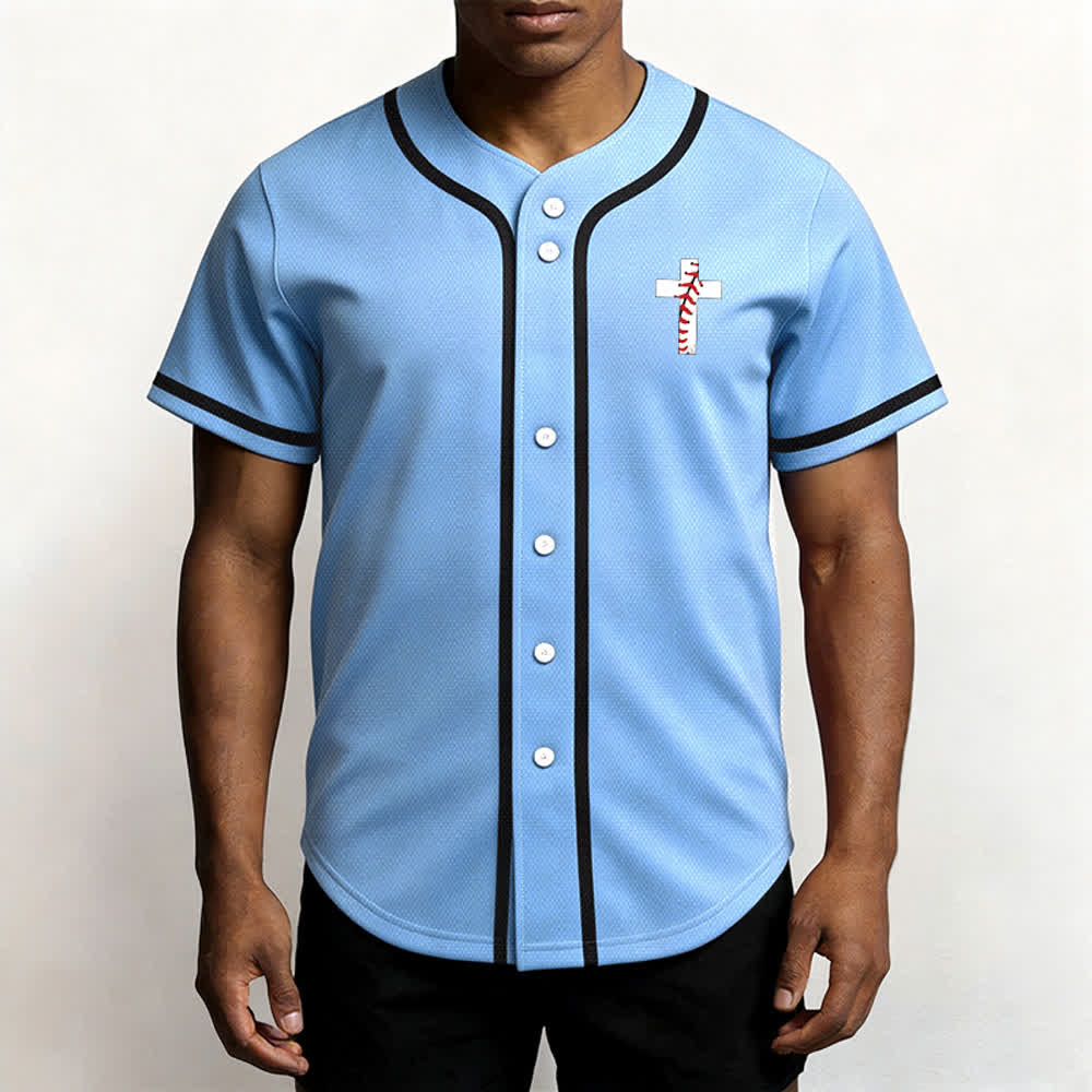 Christianartworkshop Philippians 4:13 I Can Do All Things Unisex Baseball Jersey - image 41