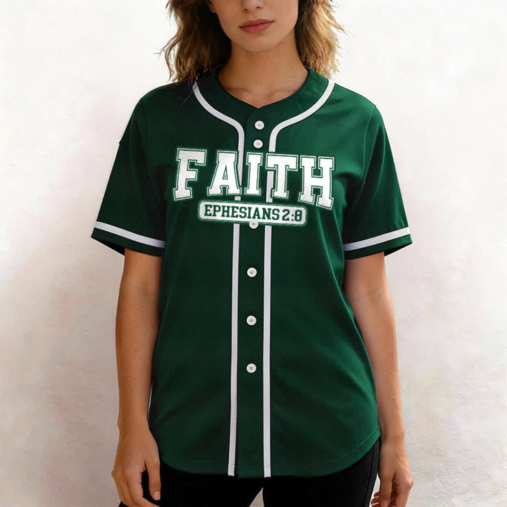 Christianartworkshop Faith Custom Name Number Baseball Jersey - image 62