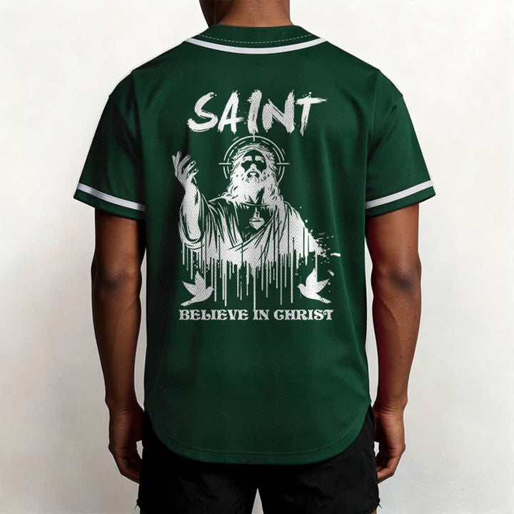 Christianartworkshop Saint Believe In Christ Unisex Baseball Jersey - image 45
