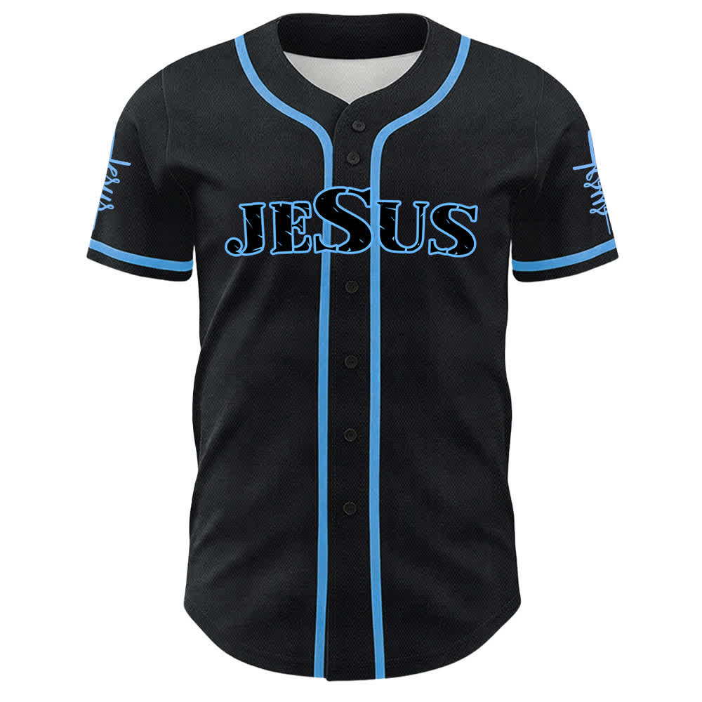 Christianartworkshop You Need Jesus Faith Statement Unisex Baseball Jersey - image 14