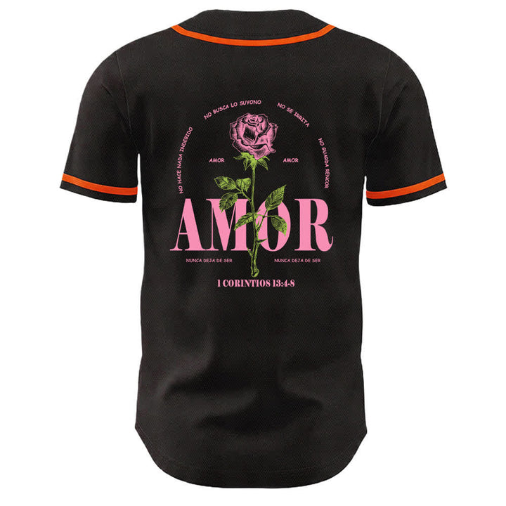 Christianartworkshop Faith Over Fear Lamb Skull Cross Christian Unisex Baseball Jersey - image 19