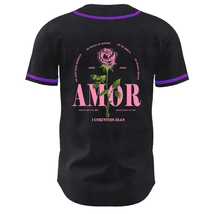 Christianartworkshop Faith Over Fear Lamb Skull Cross Christian Unisex Baseball Jersey - image 25