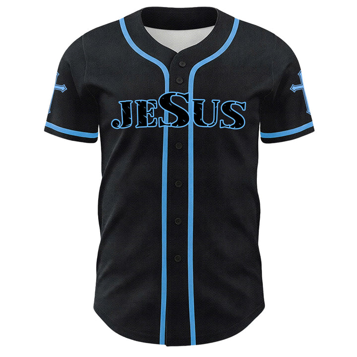Christianartworkshop Jesus Virgin Mary Crucifix Cross Christian Unisex Baseball Jersey - image 14