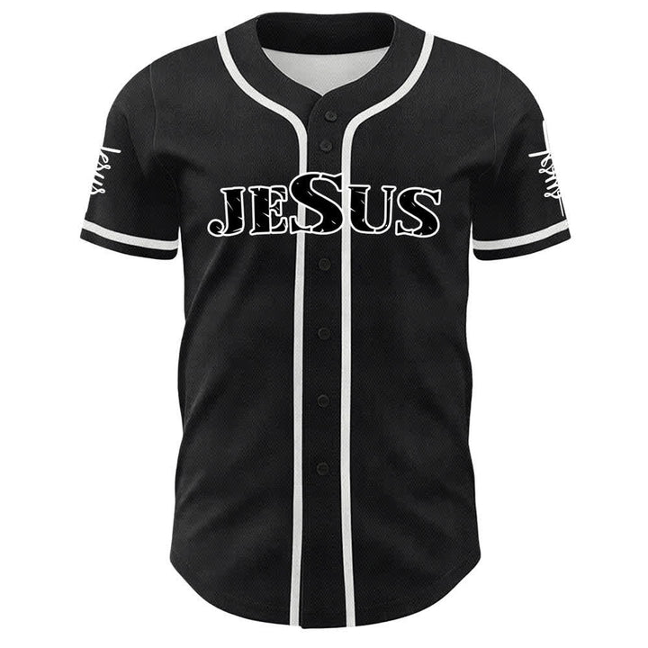 Christianartworkshop Jesus Spirit Rich Crown Of Thorns Portrait Unisex Baseball Jersey - image 8