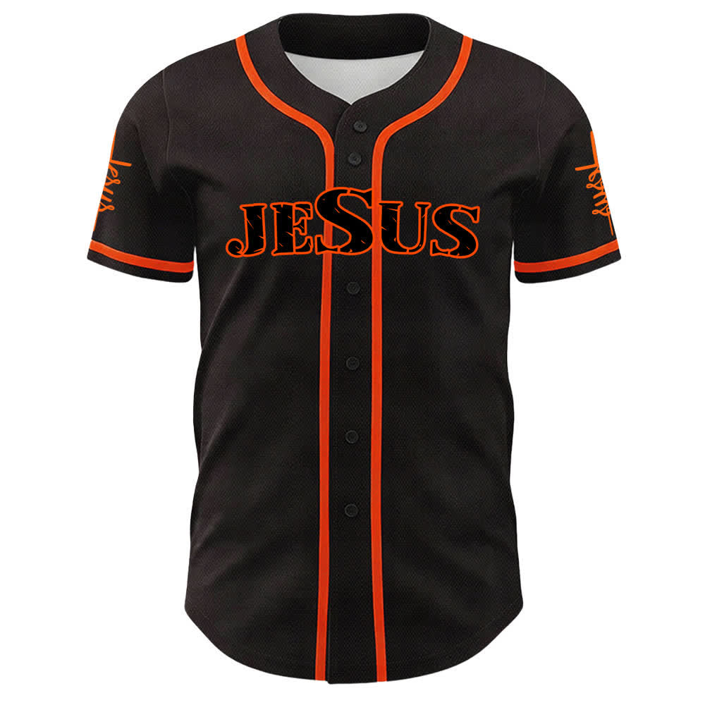 Christianartworkshop Jesus Spirit Rich Crown Of Thorns Portrait Unisex Baseball Jersey - image 14