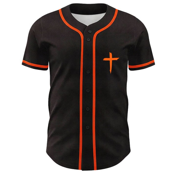 Christianartworkshop GOAT God Over All Things Simple Cross Unisex Baseball Jersey - image 11