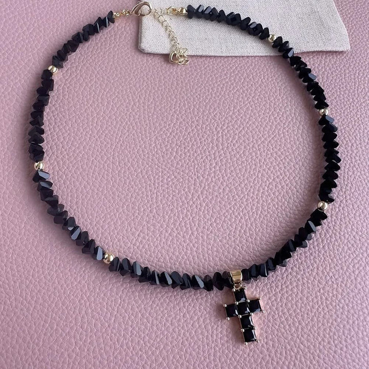 Christianartworkshop Faceted Crystal Bead Cross Charm Bracelet: Emblem of Sparkling Heavenly Blessing - image 14