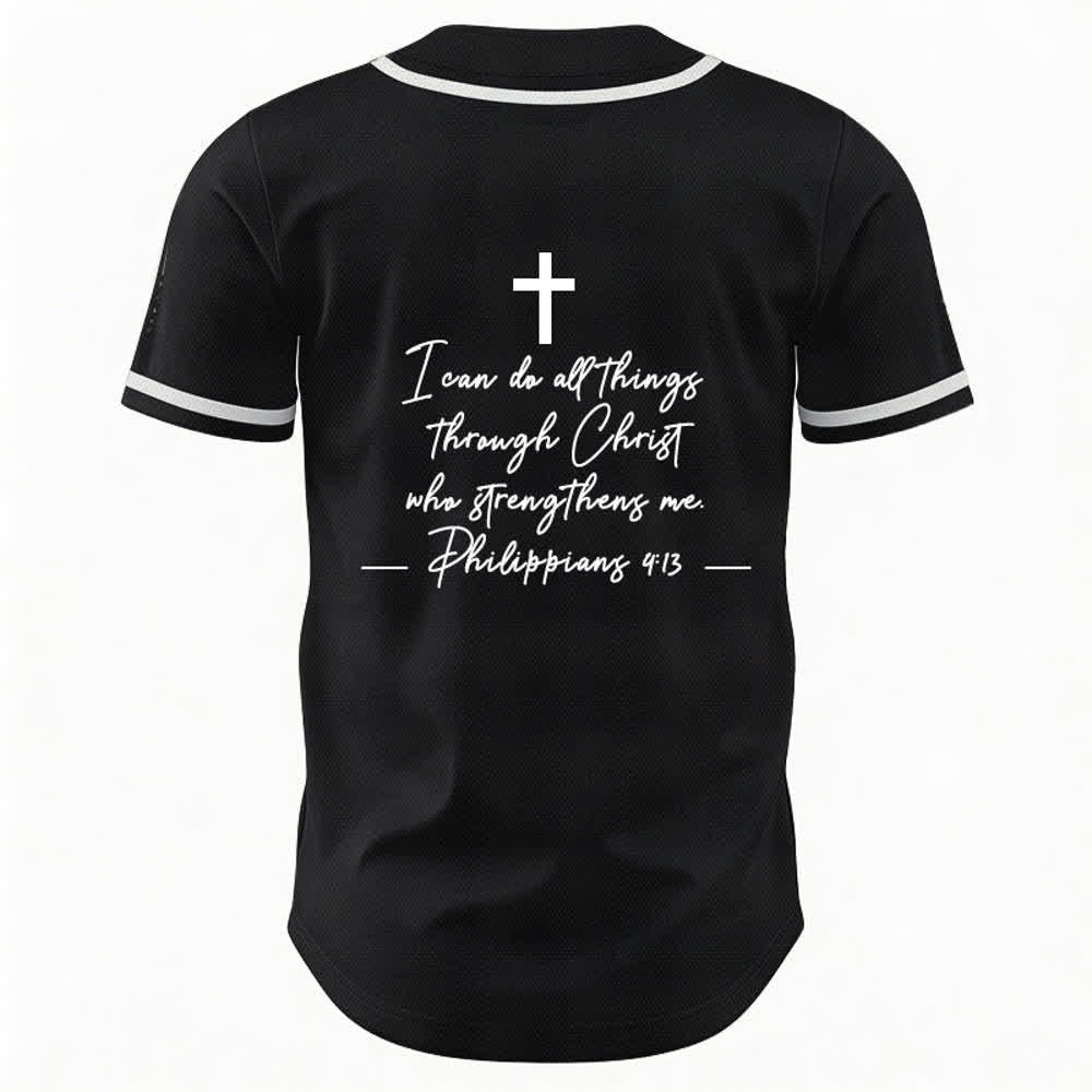 Christianartworkshop Jesus Christ 33 Light Blue Baseball Jersey - image 9