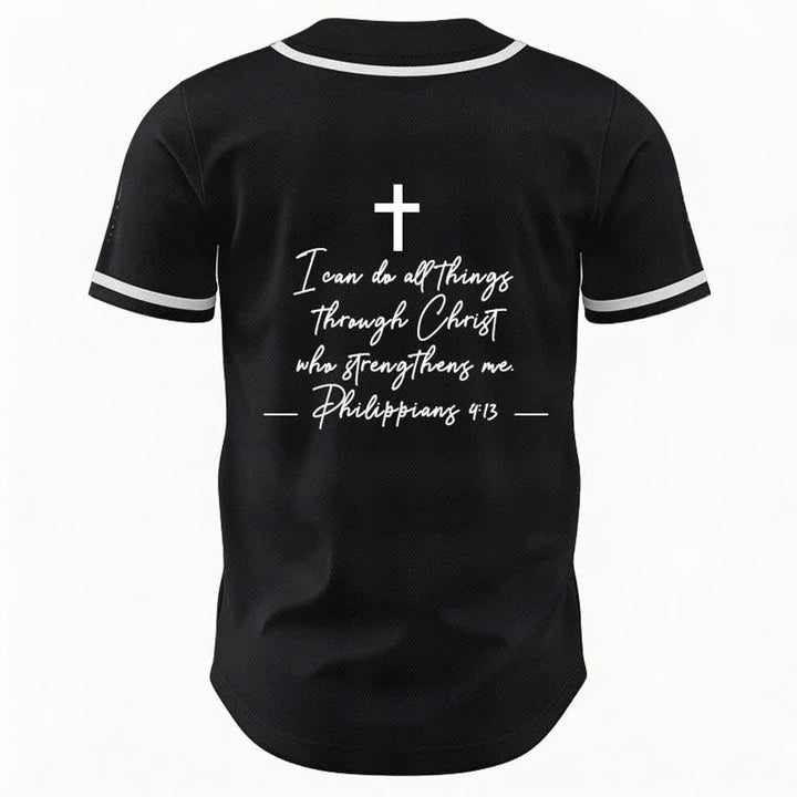 Christianartworkshop Jesus Christ 33 Light Blue Baseball Jersey - image 9
