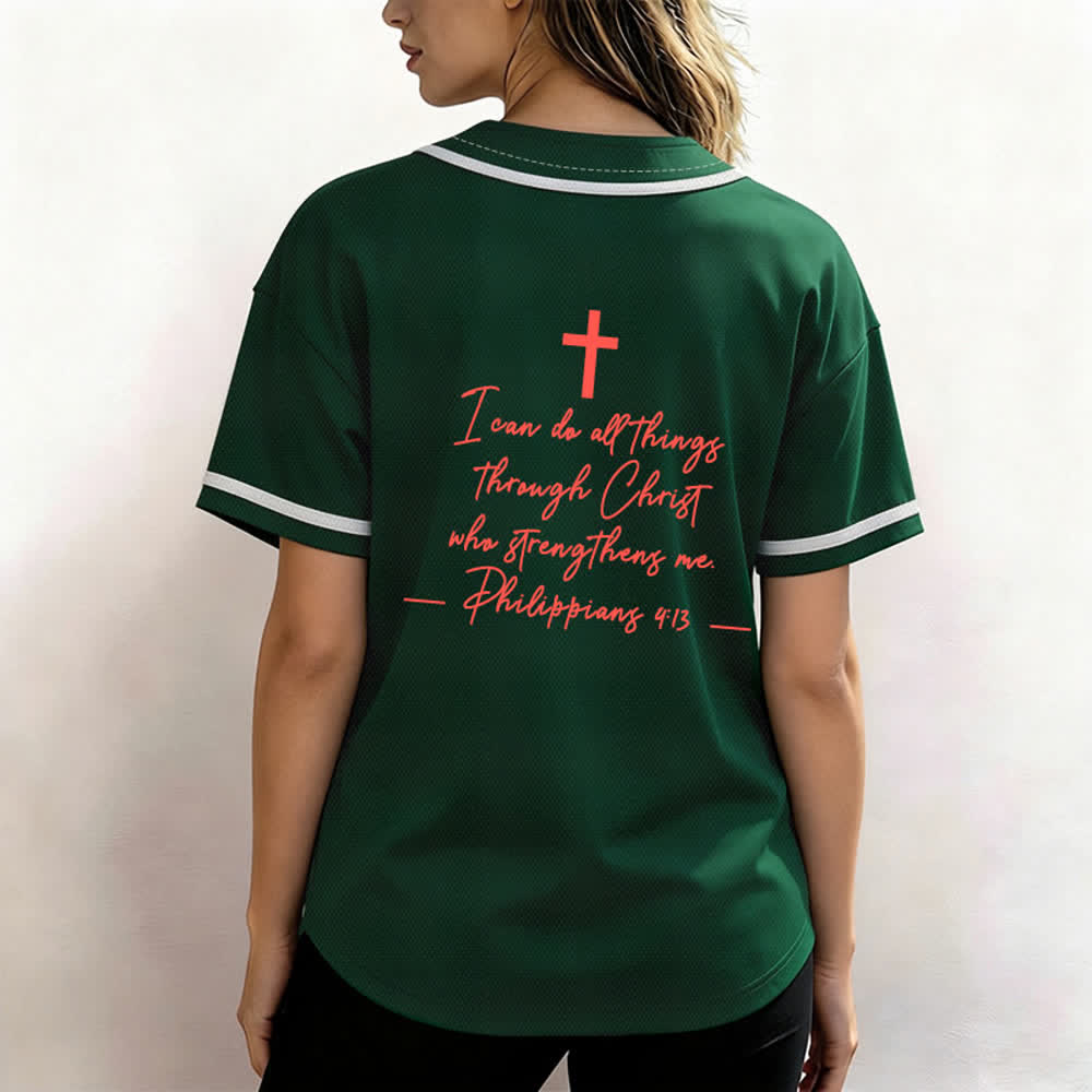 Christianartworkshop Jesus Christ 33 Light Blue Mesh Baseball Jersey - image 39
