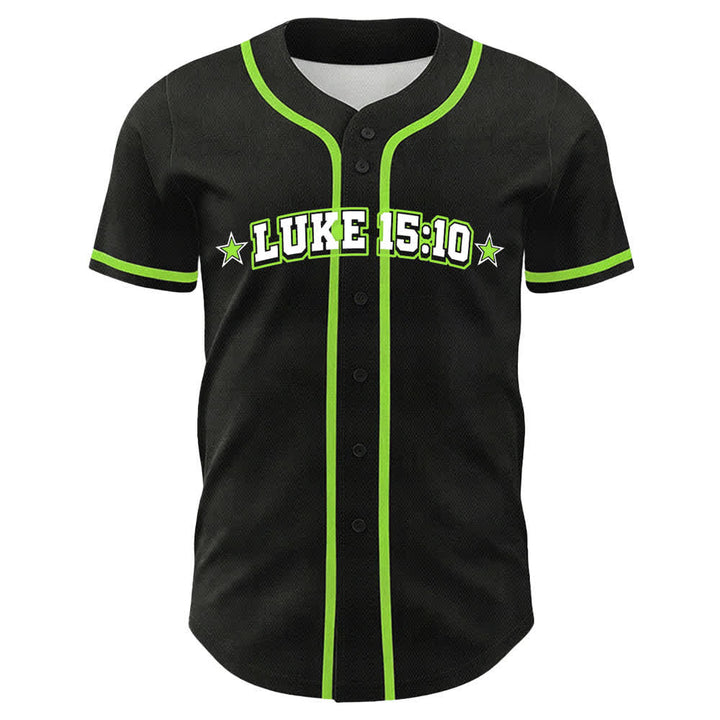 Christianartworkshop Luke 15:10 Found Sheep Baseball Jersey - image 8