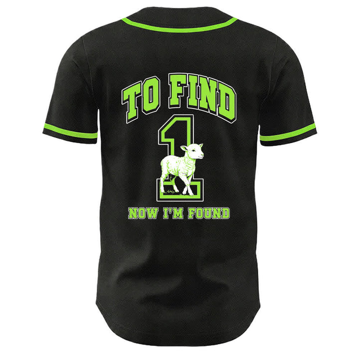 Christianartworkshop Luke 15:10 Found Sheep Baseball Jersey - image 7