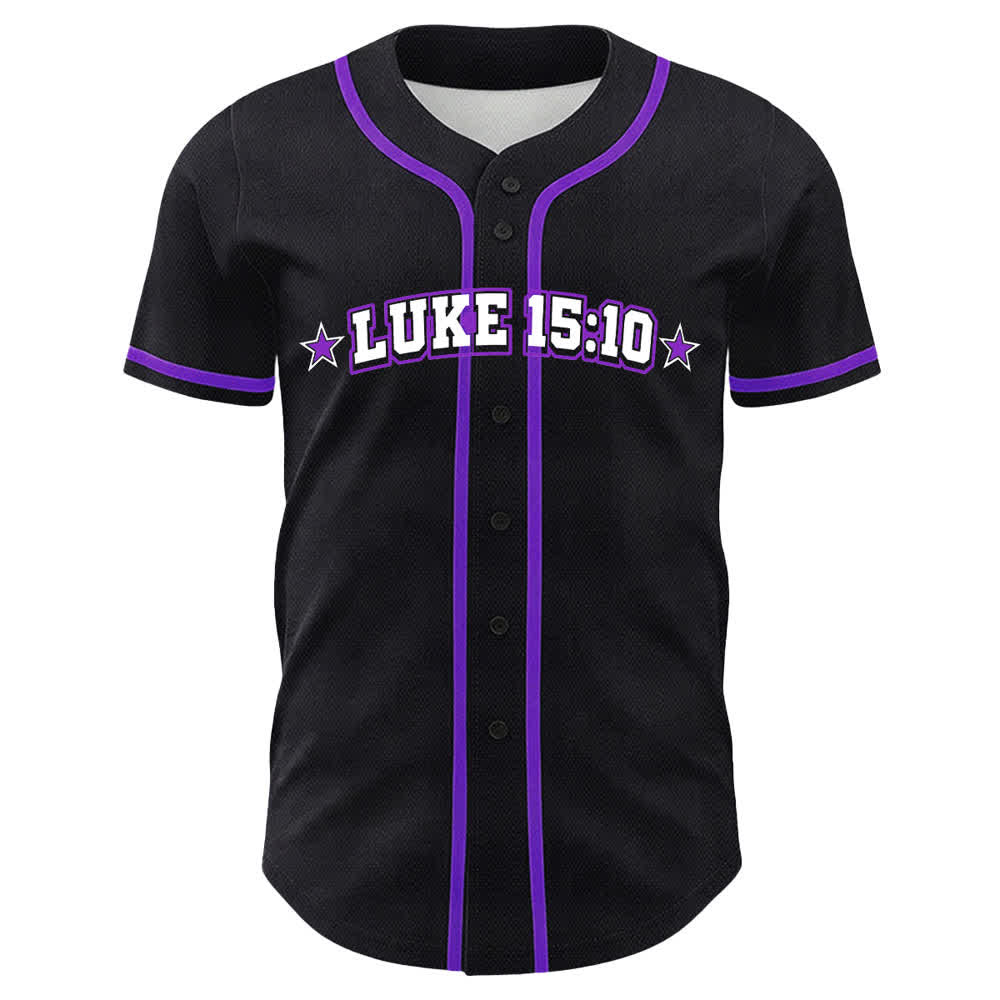 Christianartworkshop Luke 15:10 Found Sheep Baseball Jersey - image 17