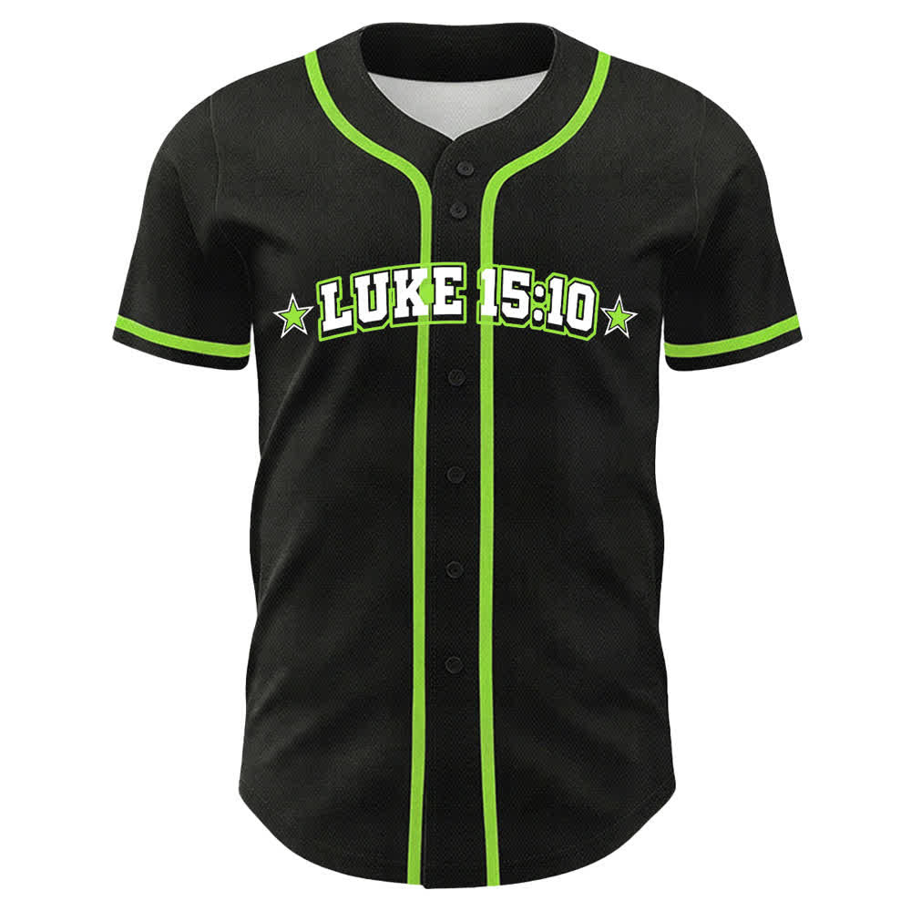 Christianartworkshop Luke 15:10 Found Sheep Mesh Baseball Jersey - image 8