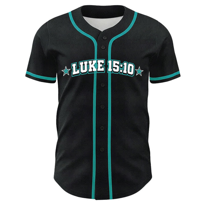 Christianartworkshop Luke 15:10 Found Sheep Mesh Baseball Jersey - image 11