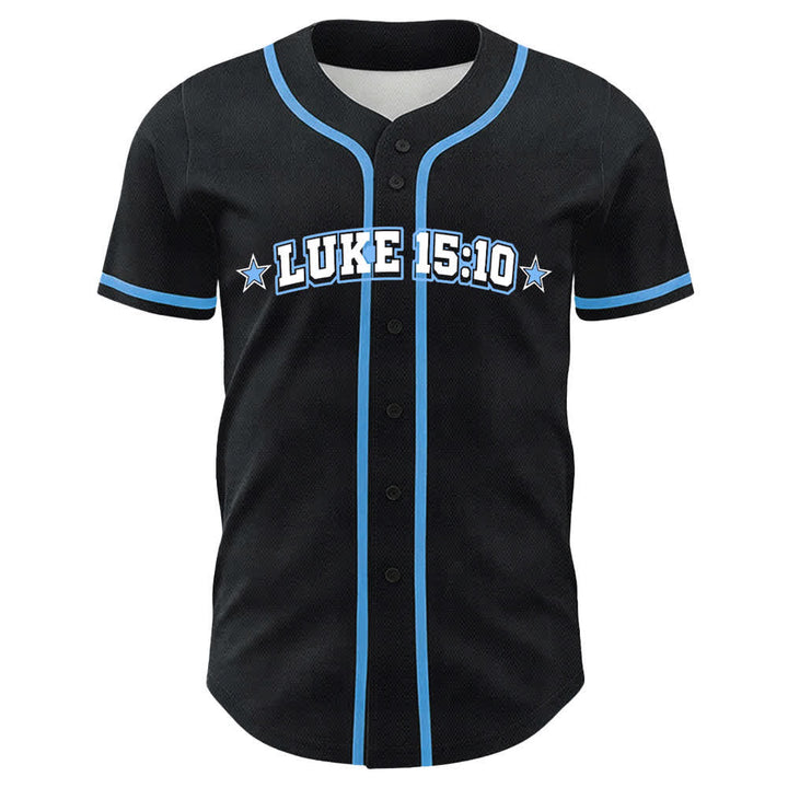 Christianartworkshop Luke 15:10 Found Sheep Baseball Jersey - image 2