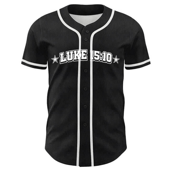 Christianartworkshop Luke 15:10 Found Sheep Mesh Baseball Jersey - image 5