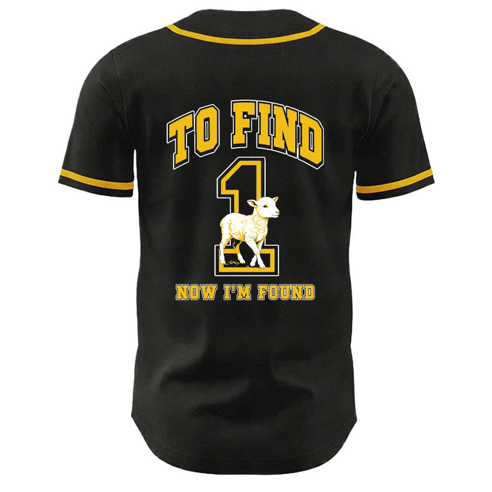 Christianartworkshop Luke 15:10 Found Sheep Baseball Jersey - image 25