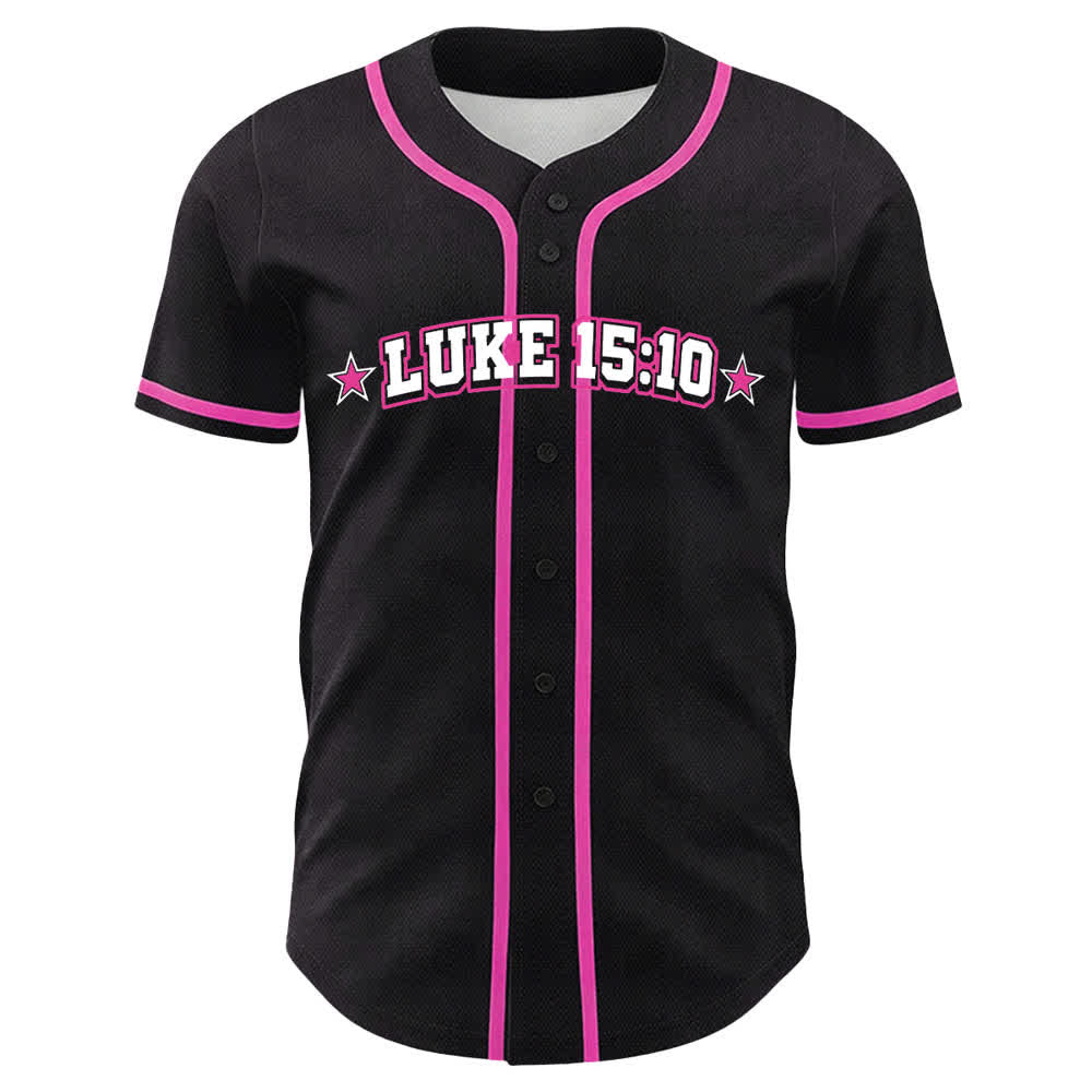 Christianartworkshop Luke 15:10 Found Sheep Mesh Baseball Jersey - image 23