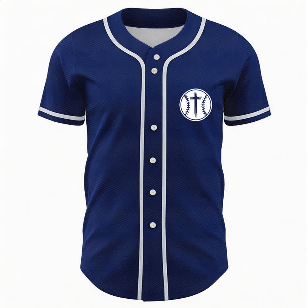 Christianartworkshop I CAN DO ALL THINGS THROUGH CHRIST Baseball Jersey - image 36