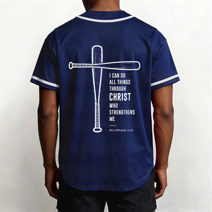 Christianartworkshop I CAN DO ALL THINGS THROUGH CHRIST Baseball Jersey - image 40