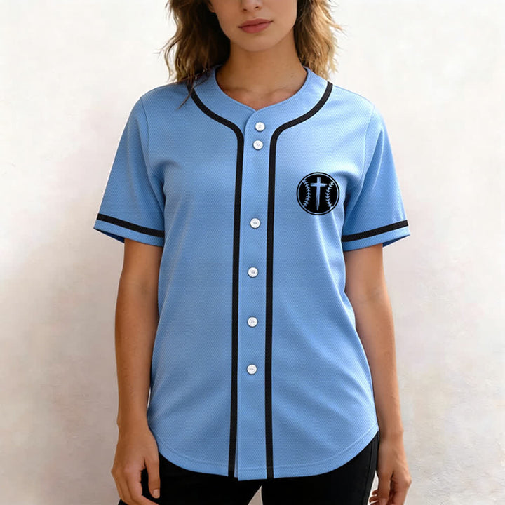 Christianartworkshop I CAN DO ALL THINGS THROUGH CHRIST Baseball Jersey - image 53