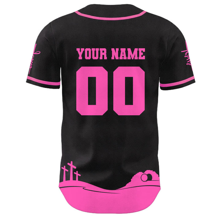 Christianartworkshop Jesus Is My King Personalized Mesh Baseball Jersey - image 22