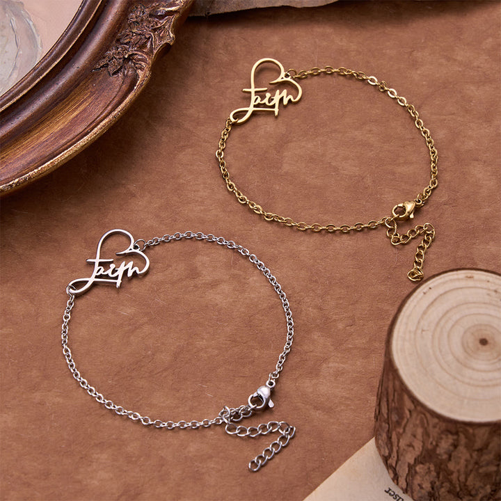 Christianartworkshop Open‑Cut Heart Faith Script Pendant Necklace: Emblem of Enduring Heavenly Hope - image 1
