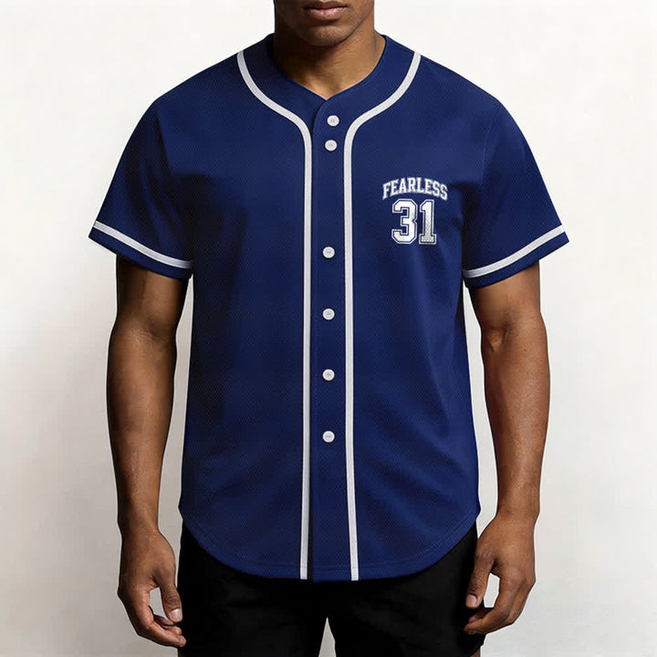 Christianartworkshop Proverbs 31 Fearless Faith Graphic Unisex Baseball Jersey - image 18