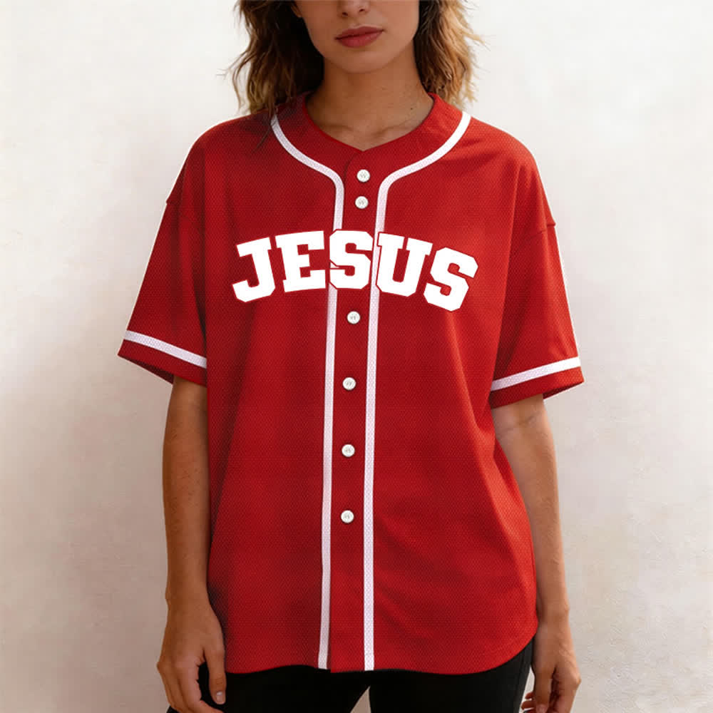Christianartworkshop Rooted In Christ Black Button Up Baseball Jersey - image 39