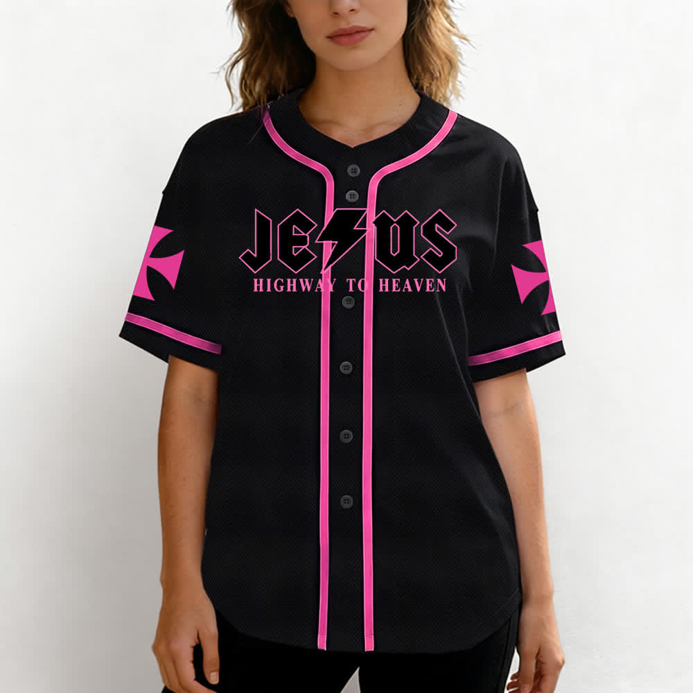 Christianartworkshop Jesus Highway To Heaven Jeremiah 17:7-8 Baseball Jersey - image 25