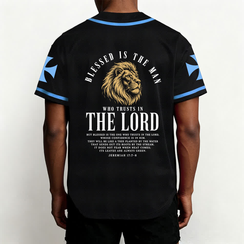 Christianartworkshop Jesus Highway To Heaven Jeremiah 17:7-8 Baseball Jersey - image 47