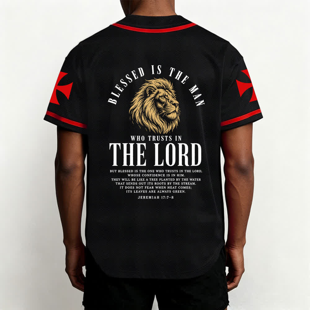 Christianartworkshop Jesus Highway To Heaven Jeremiah 17:7-8 Baseball Jersey - image 19