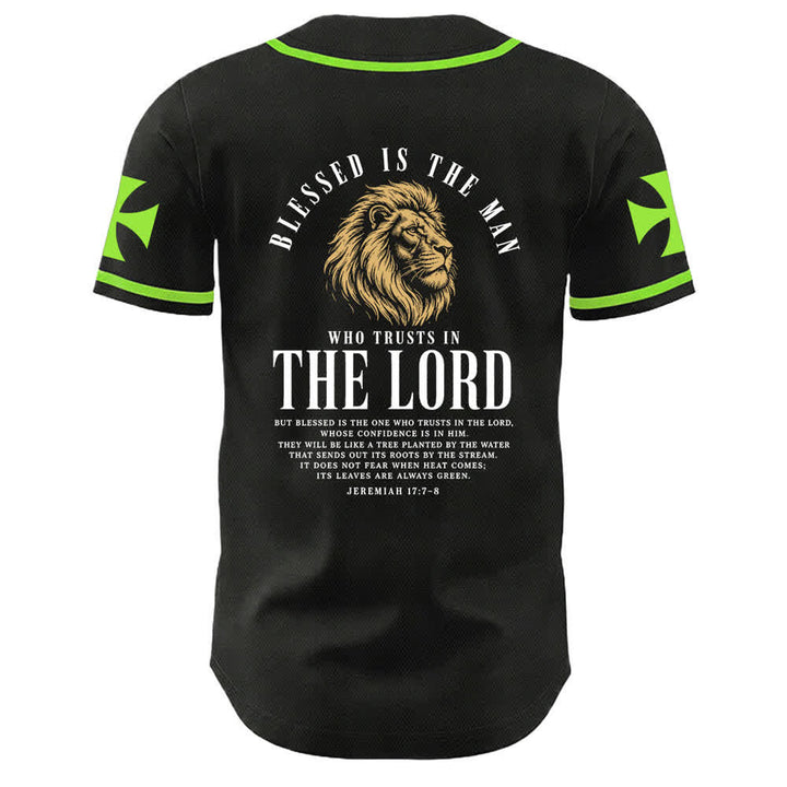 Christianartworkshop Jesus Highway To Heaven Jeremiah 17:7-8 Baseball Jersey - image 57