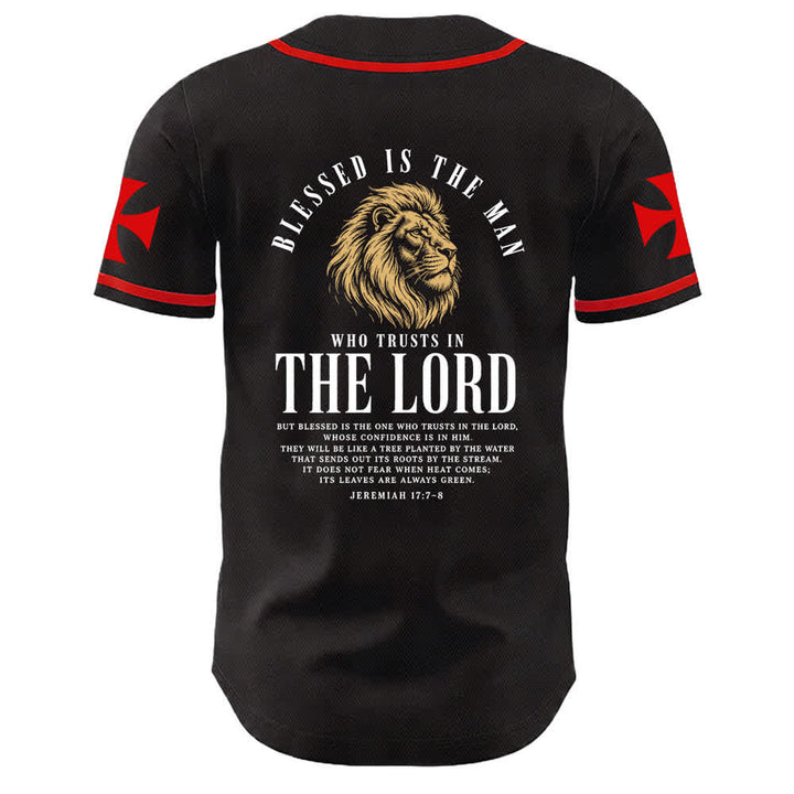 Christianartworkshop Jesus Highway To Heaven Jeremiah 17:7-8 Baseball Jersey - image 15