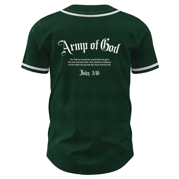 Christianartworkshop Army Of God Streetwear Baseball Jersey - image 22
