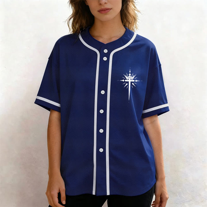 Christianartworkshop Army Of God Streetwear Baseball Jersey - image 53