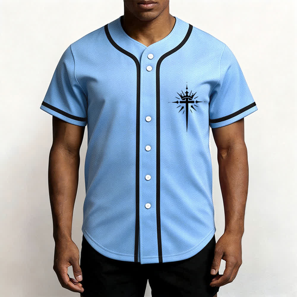 Christianartworkshop Army Of God Mesh Streetwear Baseball Jersey - image 48