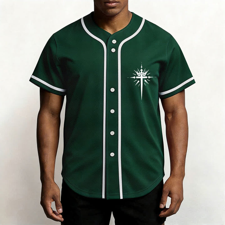 Christianartworkshop Army Of God Mesh Streetwear Baseball Jersey - image 27